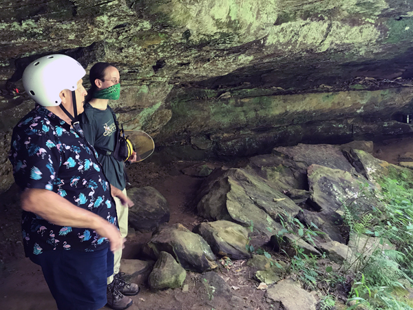 Lee Duquette and the tour guid